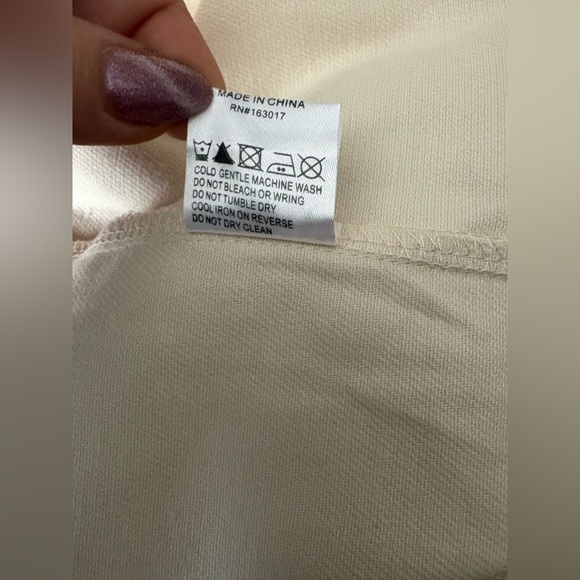 Princess Polly NWT my girl utility skirt beige size 8 long stretch drawstring - Picture 11 of 12